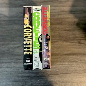 Corvette VHS Tapes